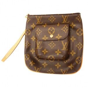 LOUIS VUITTON Authentic Brown Monogram Pouch